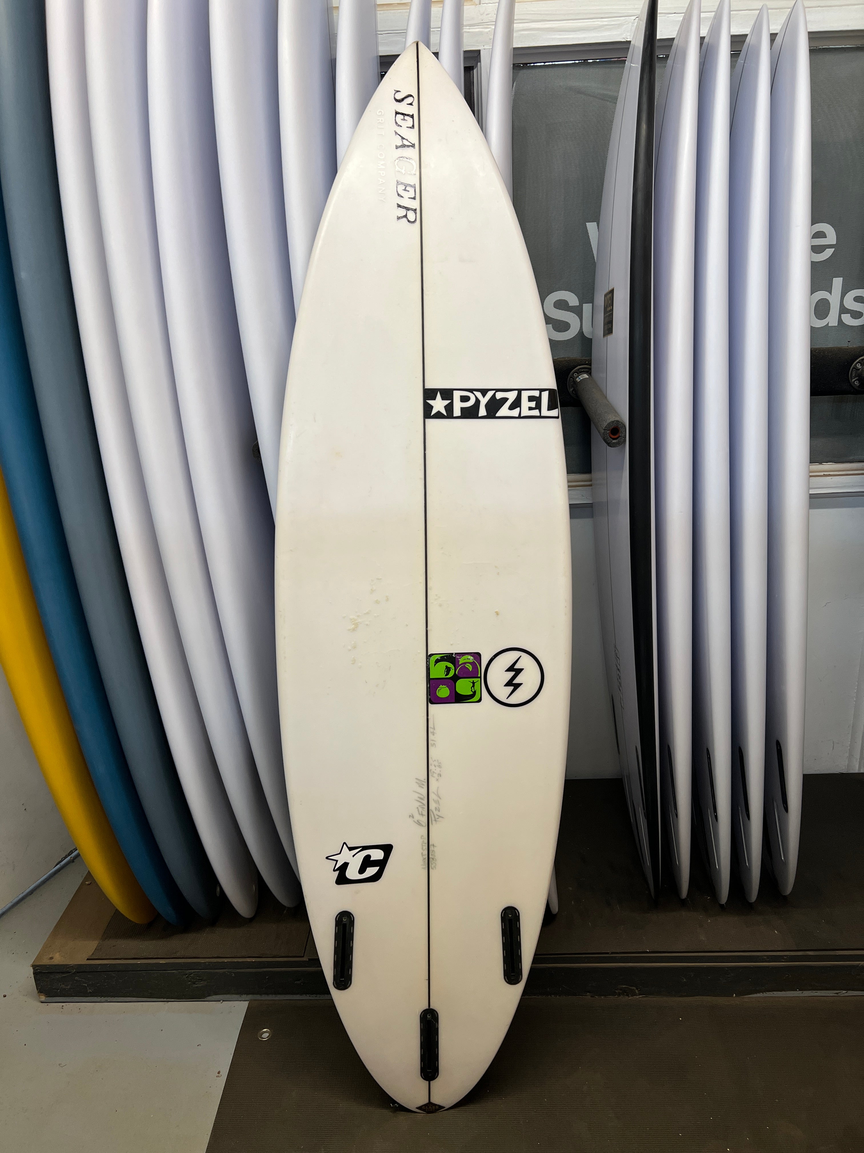 Used/Team Boards – Pyzel Surfboards