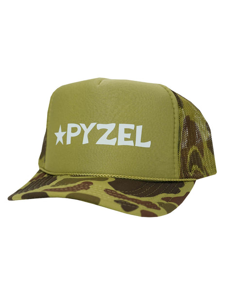 Pyzel Bar Logo Adult Trucker Hat | Pyzel Surfboards