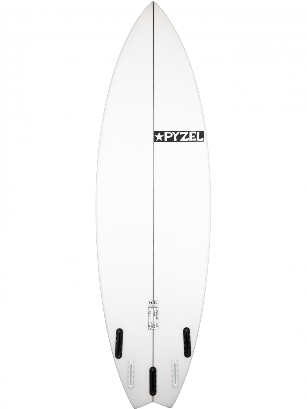 Pyzalien 2 6'1" x 19 3/4" X 2 9/16" - 33.10L, Swallow, 5x Futures Fin Boxes, PU - ID:868097