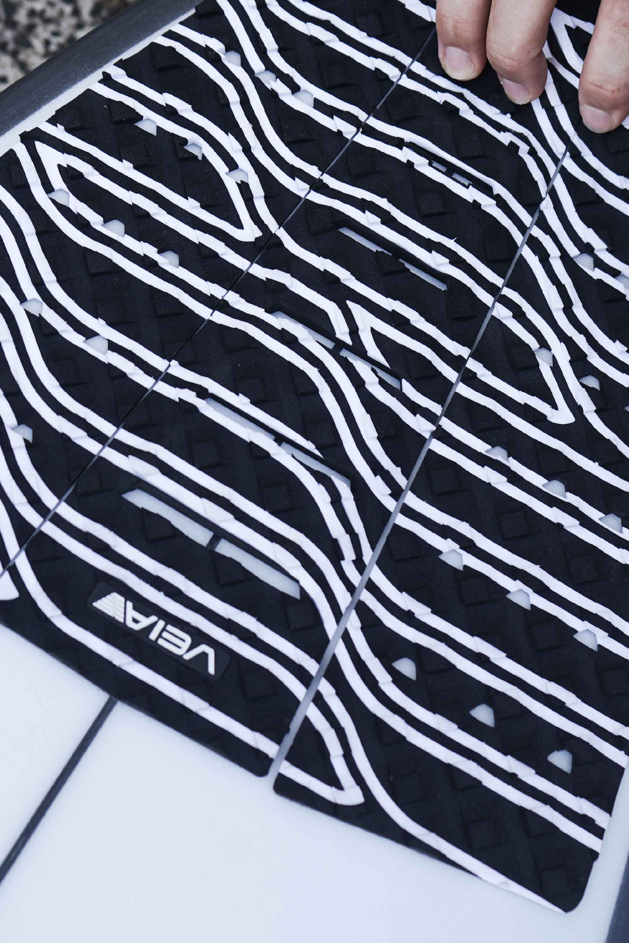 VEIA Explorer 3 Piece Round Tail Traction Pad | Pyzel Surfboards