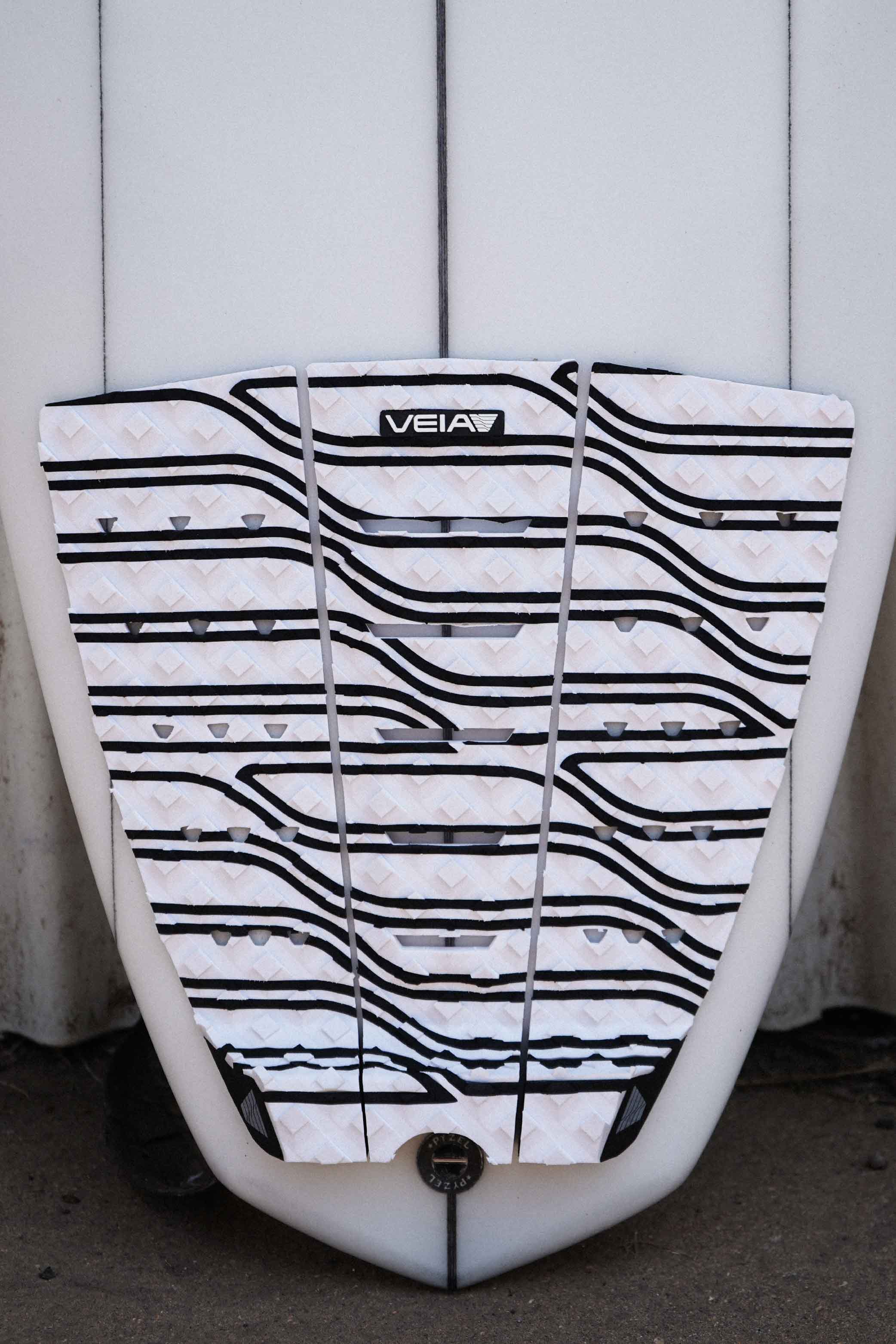 サボ VEIA Explorer 3 Piece Squash Tail Traction Pad | Pyzel Surfboards